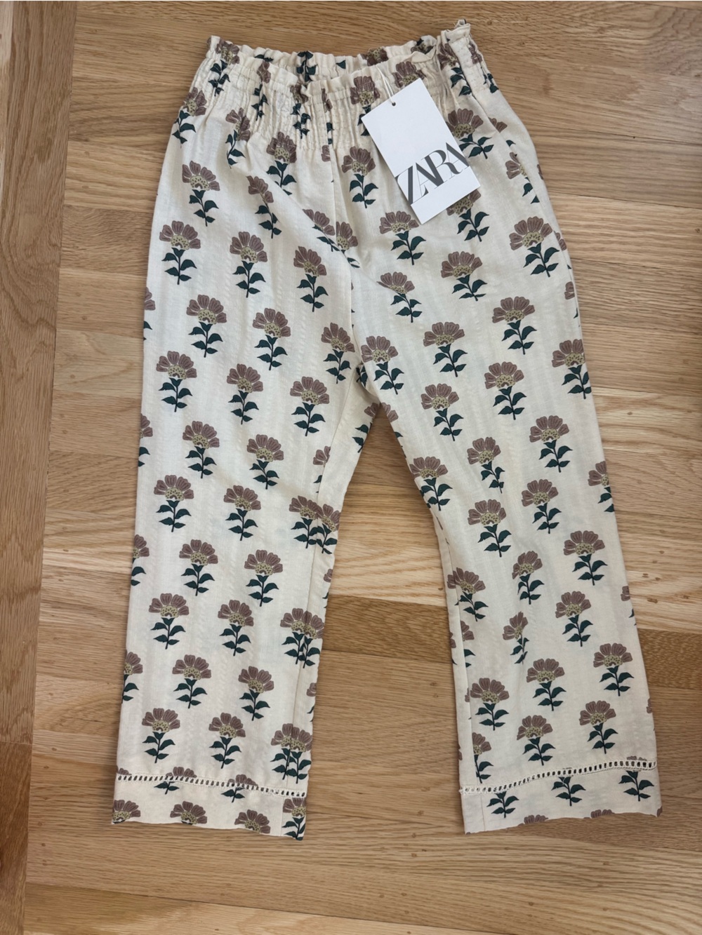 Zara NWT 5-6Y breezy wide leg pants
